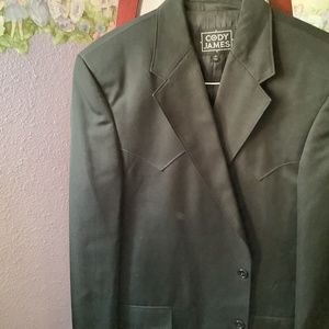 Western blazer and vest